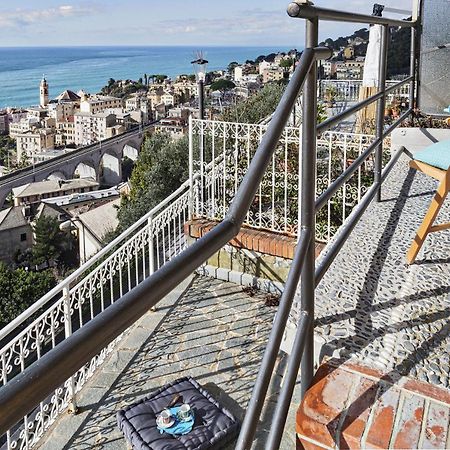 Sunset Apartment Above The Sea By Wonderful Italy Bogliasco Eksteriør bilde