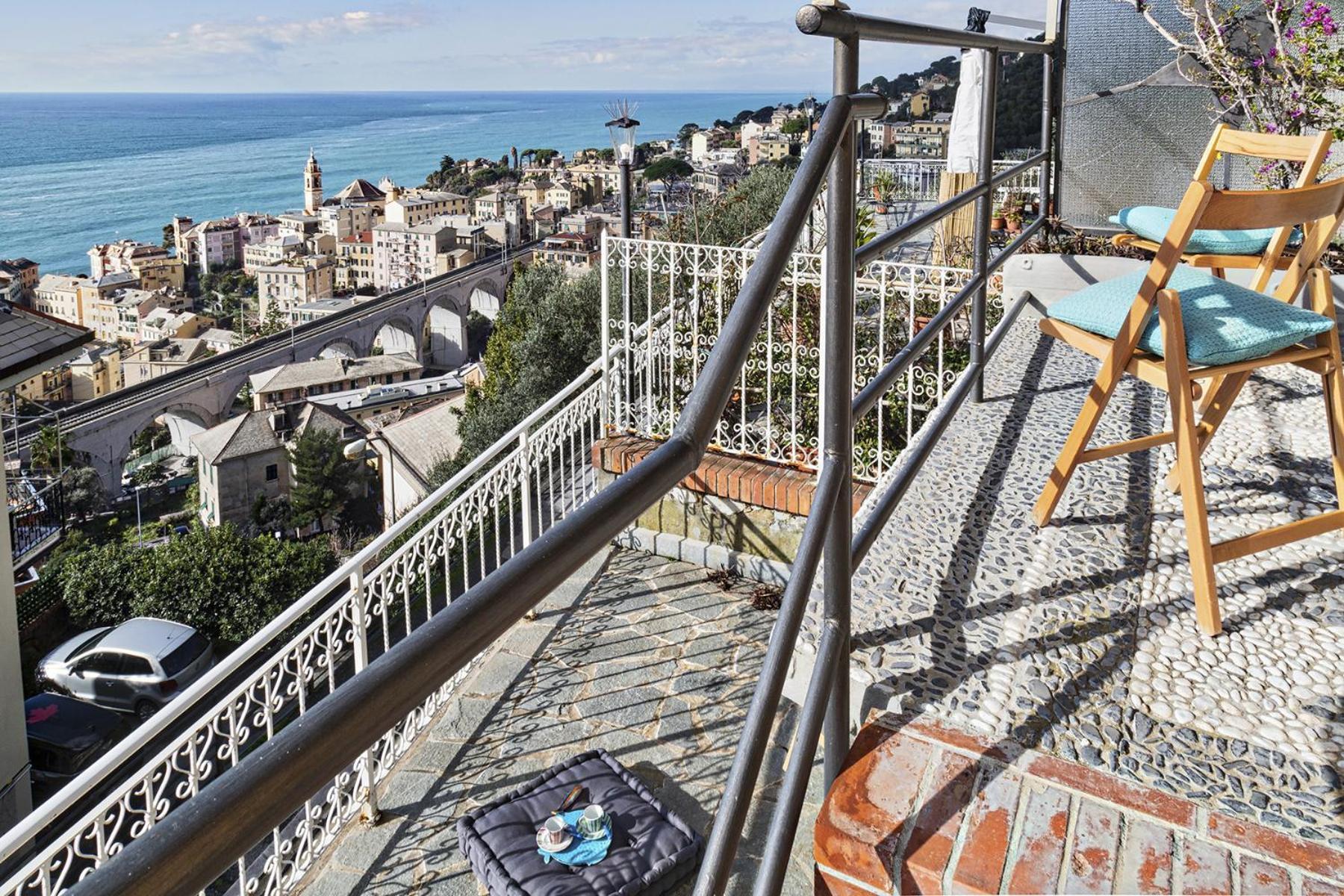 Sunset Apartment Above The Sea By Wonderful Italy Bogliasco Eksteriør bilde